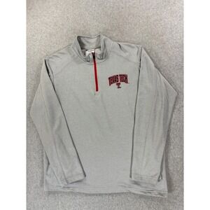 Texas Tech Red Raiders‎ Champion 1/4 Zip Screened Logo Pullover (Men's Large)